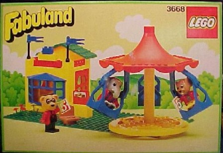 Lego merry discount go round set