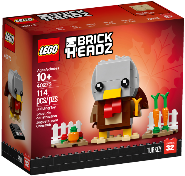 Lego Brickheadz Turkey 40273 Brand New Sealed Seasonal BNSP FREE UK P&P 