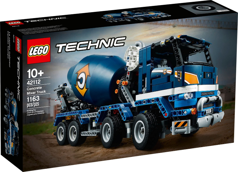 BrickLink - Original Box 42112-1 : LEGO Concrete Mixer Truck [Technic:Model:Construction] - BrickLink Reference