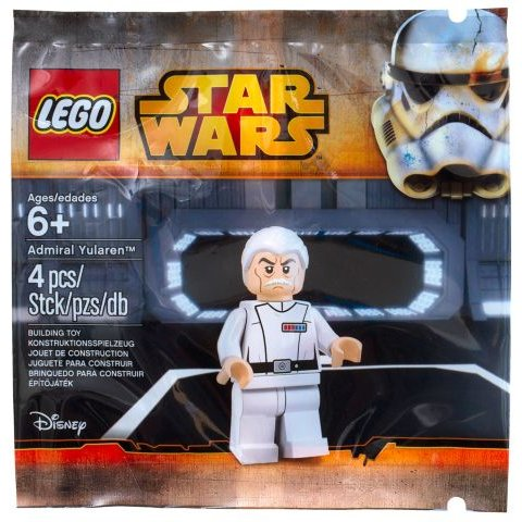LEGO® Star Wars™ 5002947 Admiral Yularen Promo Figur Neu & OVP limitiert selten 