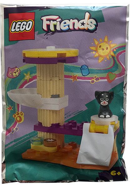 Cat Tree with Kitten foil pack Original Box 562301 1 BrickLink