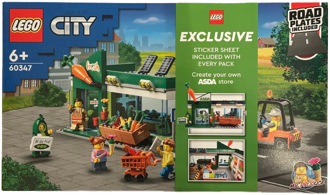 Asda lego box new arrivals