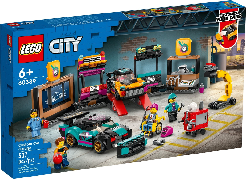 Custom Car Garage : Original Box 60389-1 | BrickLink