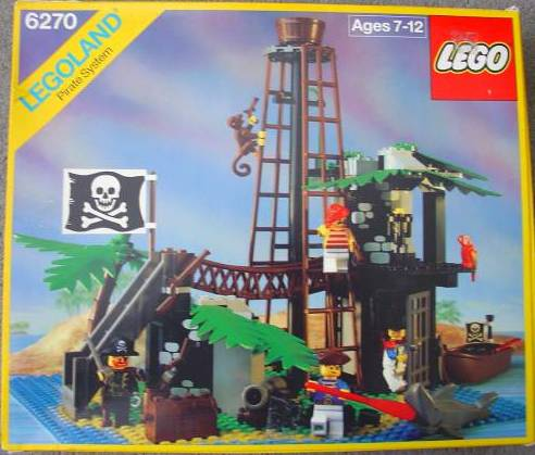 BrickLink - Original Box 6270-1 : LEGO Forbidden Island [Pirates:Pirates I]  - BrickLink Reference Catalog