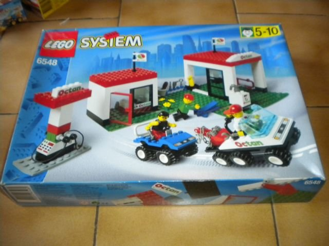 BrickLink - Original Box 6548-1 : LEGO Octan Gas Station [Town 