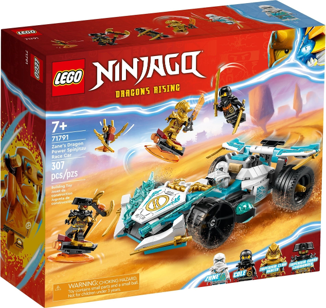 Zane's Dragon Power Spinjitzu Race Car : Original Box 71791-1