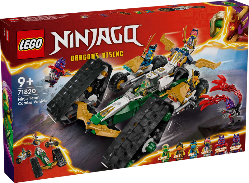 Ninja Team Combo Vehicle : Original Box 71820-1 | BrickLink
