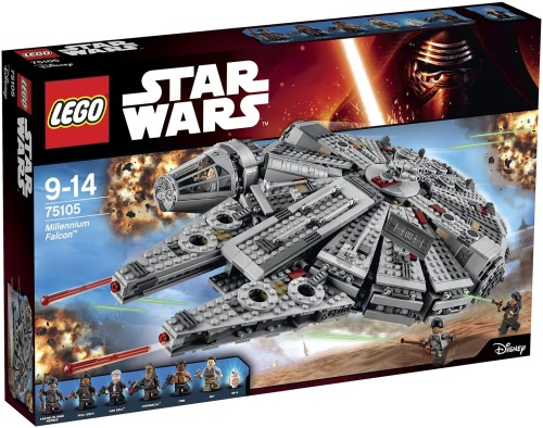 træt charme Palads BrickLink - Original Box 75105-1 : LEGO Millennium Falcon [Star Wars:Star  Wars Episode 7] - BrickLink Reference Catalog