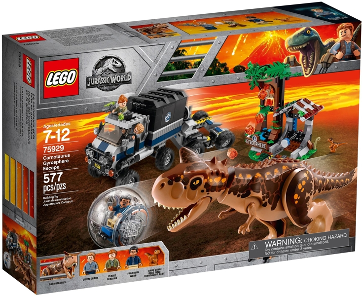 Carnotaurus Gyrosphere Escape : Original Box 75929-1 | BrickLink