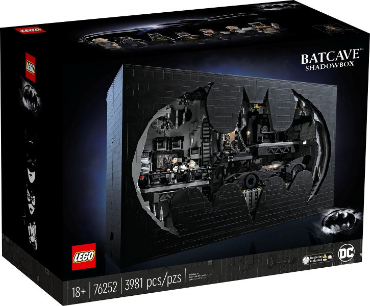 76252 Batcave Shadowbox revealed! | Brickset