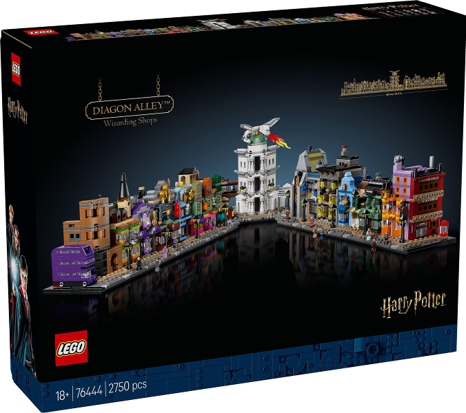Diagon Alley Wizarding Shops : Original Box 76444-1 | BrickLink