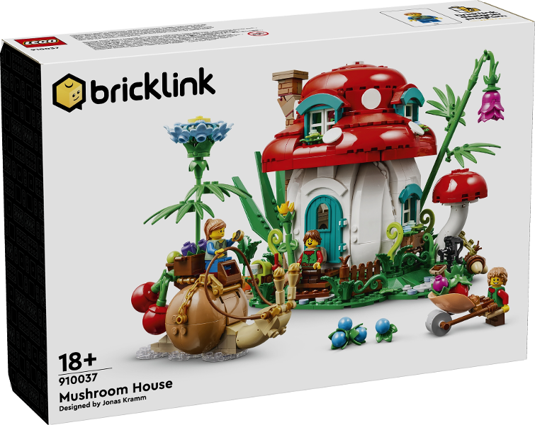 Mushroom House : Original Box 910037-1 | BrickLink