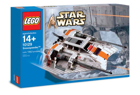 UCS Ersatz Aufkleber/Sticker für LEGO Star Wars Set 10129 Rebel Snowspeeder 