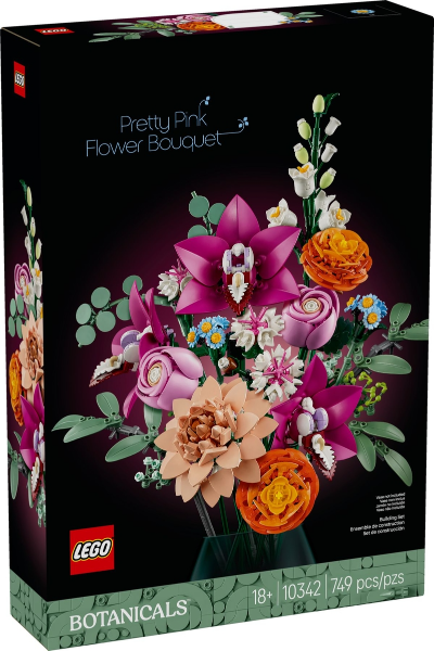 Pretty Pink Flower Bouquet : Set 10342-1 | BrickLink