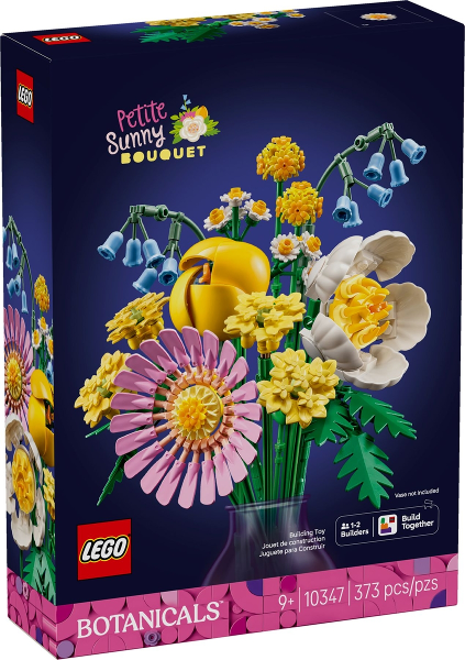 Zdjecie zestawu LEGO 10347 Botanical Collection Mały bukiet żółtych kwiatów 1