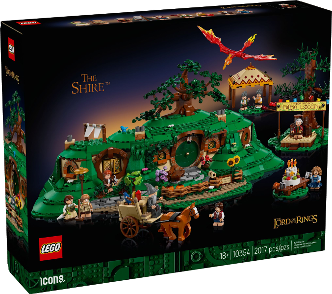Zdjecie zestawu LEGO 10354 ICONS The Lord of The Rings: The Shire™ 1