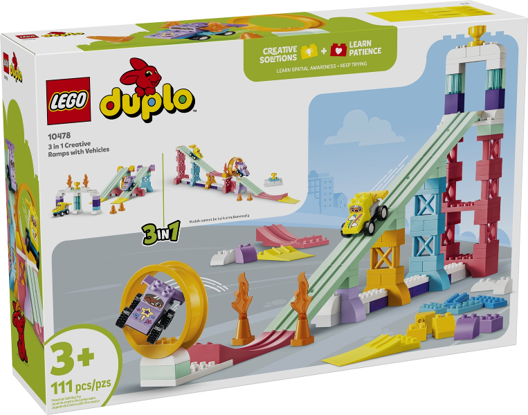 3 in 1 Creative Ramps with Vehicles : Set 10478-1 | BrickLink