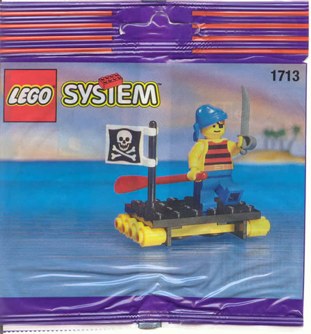 BrickLink - Set 1713-1 : LEGO Shipwrecked Pirate polybag [Pirates:Pirates  I] - BrickLink Reference Catalog