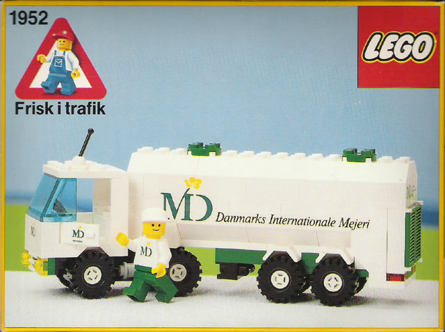 lego milk truck 1952