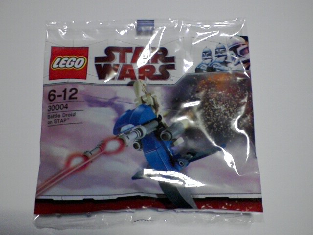 30004 LEGO Star Wars The Clone Wars Droide mit Stap Blau 