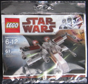  LEGO Star Wars Exclusive Mini Building Set #30051 XWing  Starfighter Bagged : Toys & Games
