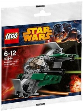Brand New Sealed Lego Star Wars Anakin’s Jedi Interceptor Polybag 30244