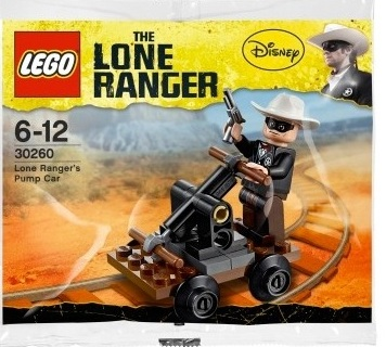 LEGO Lone Ranger Pump Car Set 30260 BNIB Baggie Minifigure Disney Xmas Stocking 