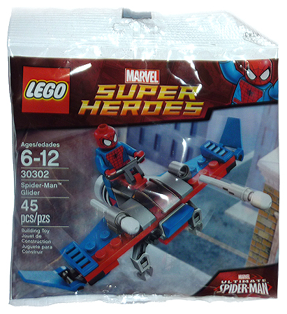 Lego 30302 Spider-Man Glider Polybag Marvel Spiderman Super Hero NEW 