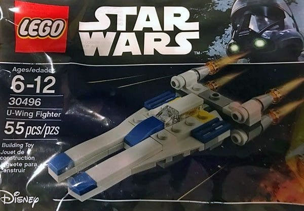 NEW LEGO SEALED POLYBAG STAR WARS 30496 U-Wing Fighter 