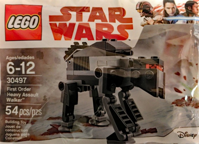 nuovo e sigillato lego Star Wars 30497 First Order Heavy Assault Walker polybag 