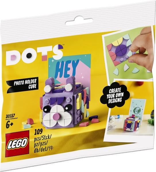 BrickLink - Set 30557-1 : LEGO Photo Holder Cube polybag [Dots 