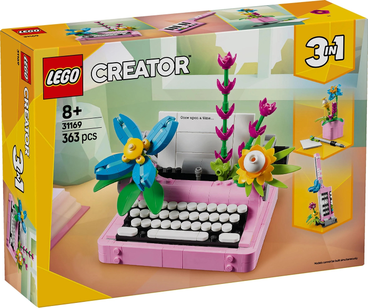 Typewriter with Flowers : Set 31169-1 | BrickLink