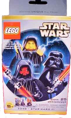 7262 LEGO® Star Wars™ Figur Darth Vader Set 3340 7150 