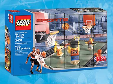 Play and Compete with LEGO Sports Streetball Set