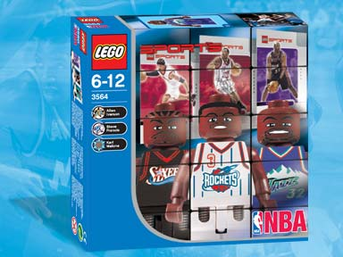 Town Theme Sets - LEGO 3566 NBA Collectors Basketball Minifigure