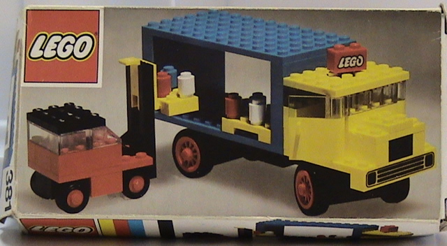 Lorry and Fork Lift Truck : Set 381-1 | BrickLink