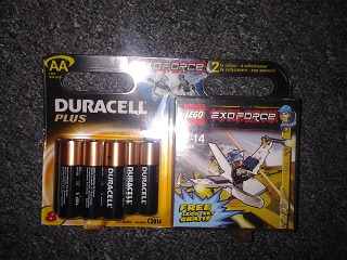 Hikaru Little Flyer - Duracell 8 pack AA Battery Promotion