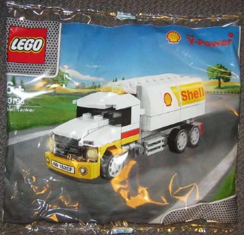 Tankwagen OVP limitierte Edition RAR LEGO 40196 Shell V-Power Shell Tanker 