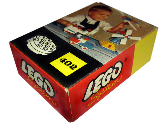 BOITE 402 FOND DE STOCK LEGO VINTAGE BASE ROTATIVE BLANCHE