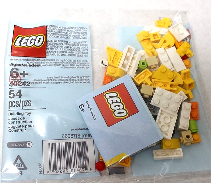 Monthly Mini Model Build Set - 2017 04 April, Chick polybag