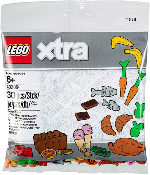 BrickLink - Set 40309-1 : LEGO Food Accessories polybag [xtra 