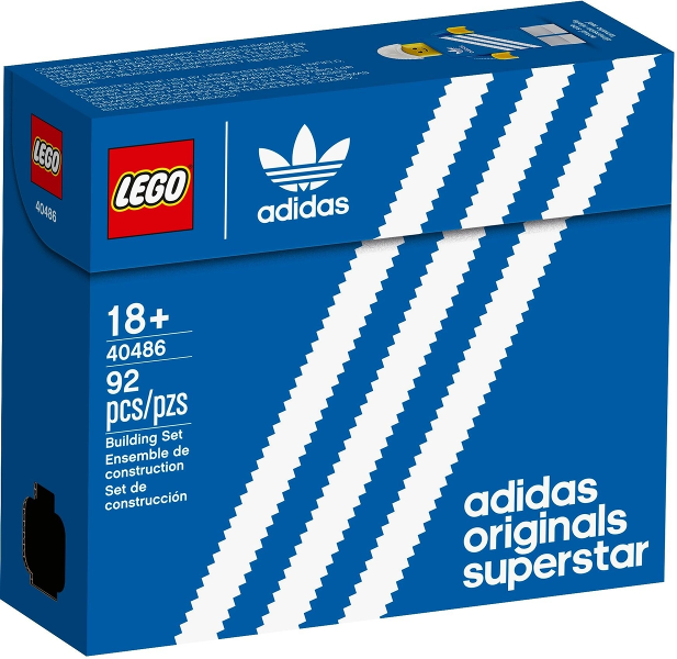 BrickLink - Set 40486-1 : LEGO Mini Adidas Originals Superstar 
