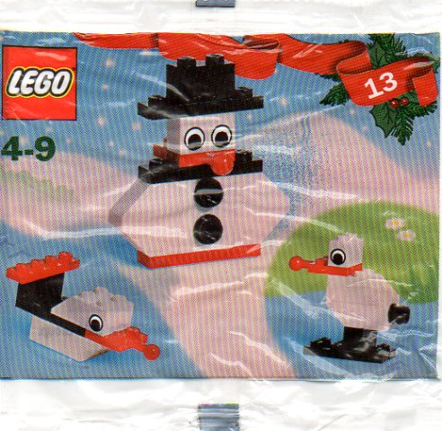 Advent Calendar 2001, Creator (Day 13) - Snowman
