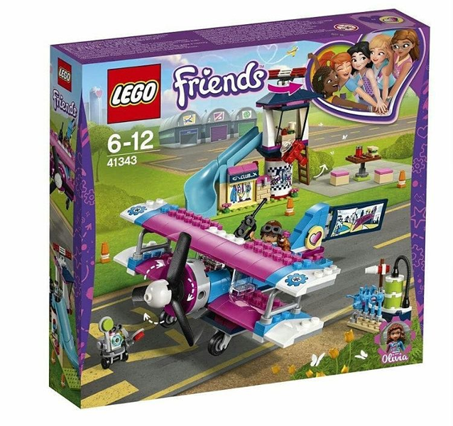 BrickLink - Set 41343-1 : LEGO Heartlake City Airplane Tour 