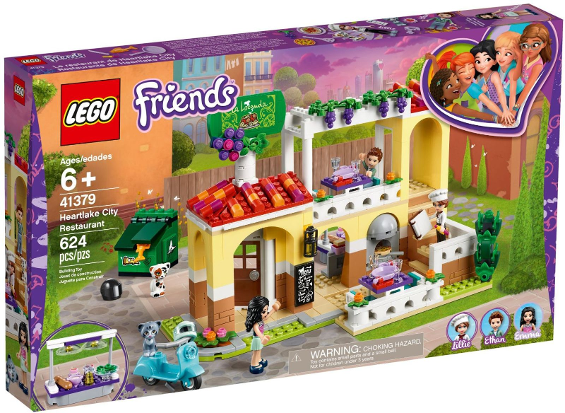BrickLink - Set 41379-1 : LEGO Heartlake City Restaurant [Friends 