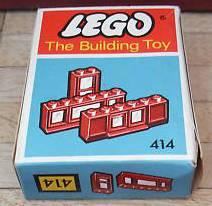 Windows Parts Pack, Red (The Building Toy)