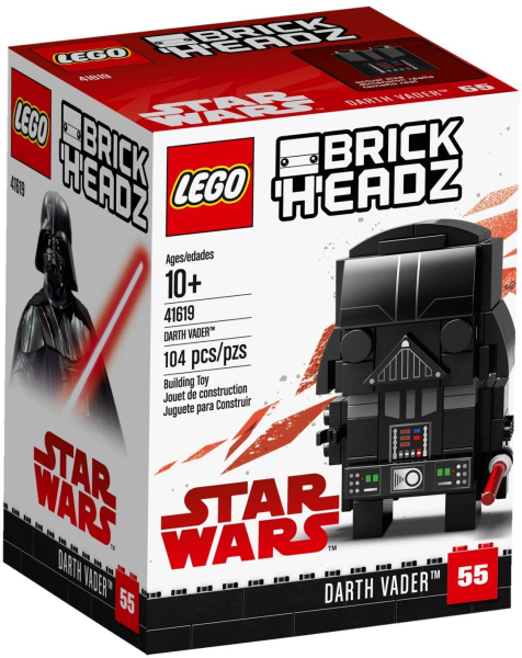 lego star wars tcs darth vader red brick