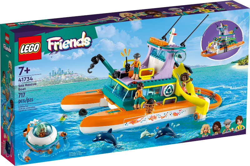 33 ② Sea Rescue Boat : Set 41734-1 | BrickLink