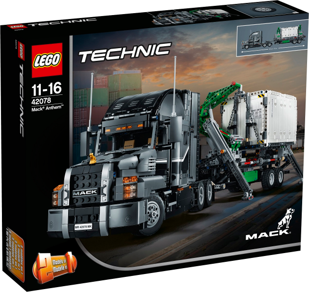 BrickLink - Set 42078-1 : LEGO Mack Anthem [Technic:Model:Traffic 