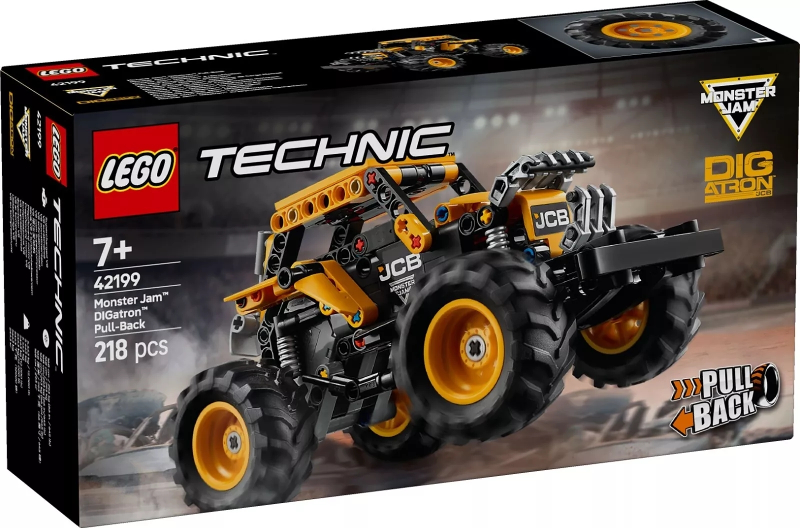 Monster Jam DIGatron Pull-Back : Set 42199-1 | BrickLink